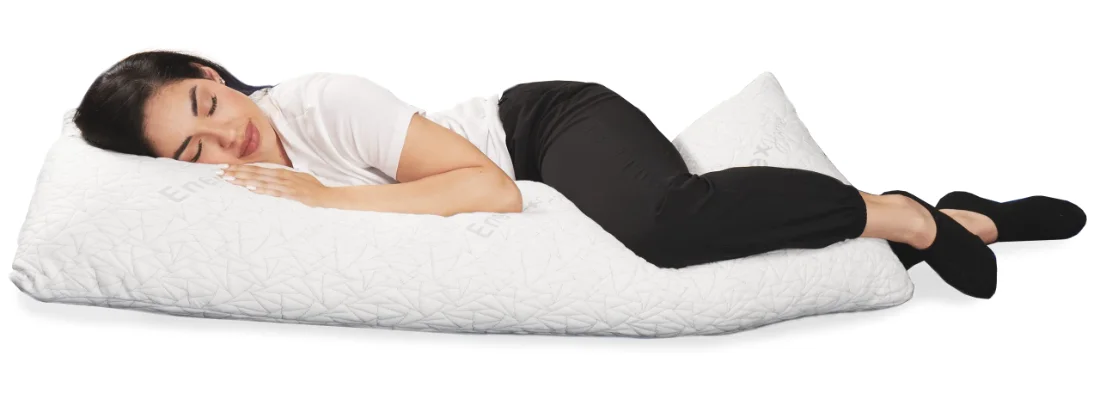 EnerPlex Adjustable Body Pillow, 54 x 20 Inch