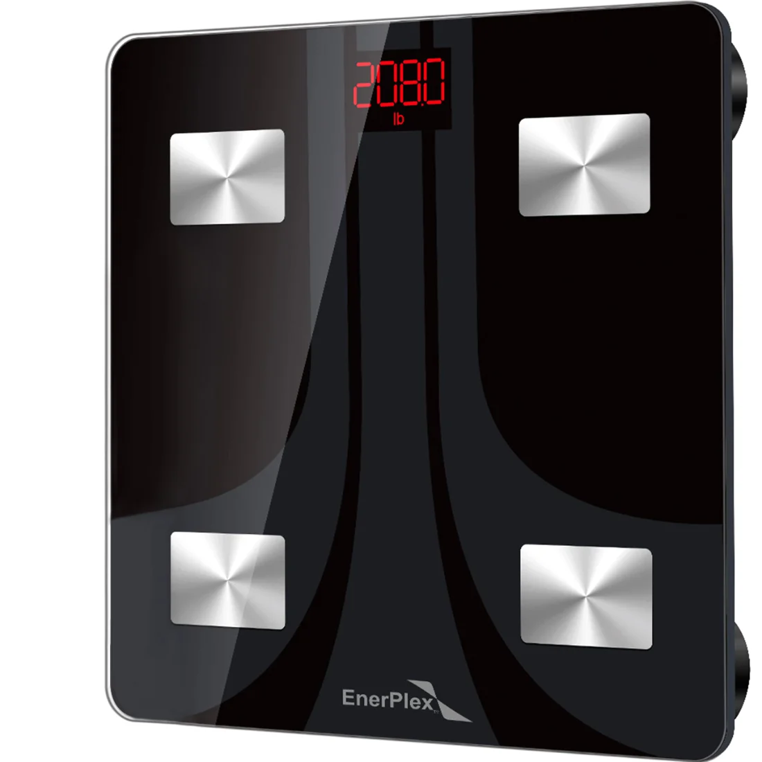 EnerPlex Fit Smart Body Composition Scale, Black